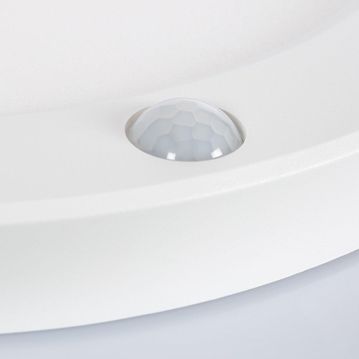 Dalle LED Ronde 18W Surface Slim avec Détecteur PIR, IP20, Ø75-205 mm