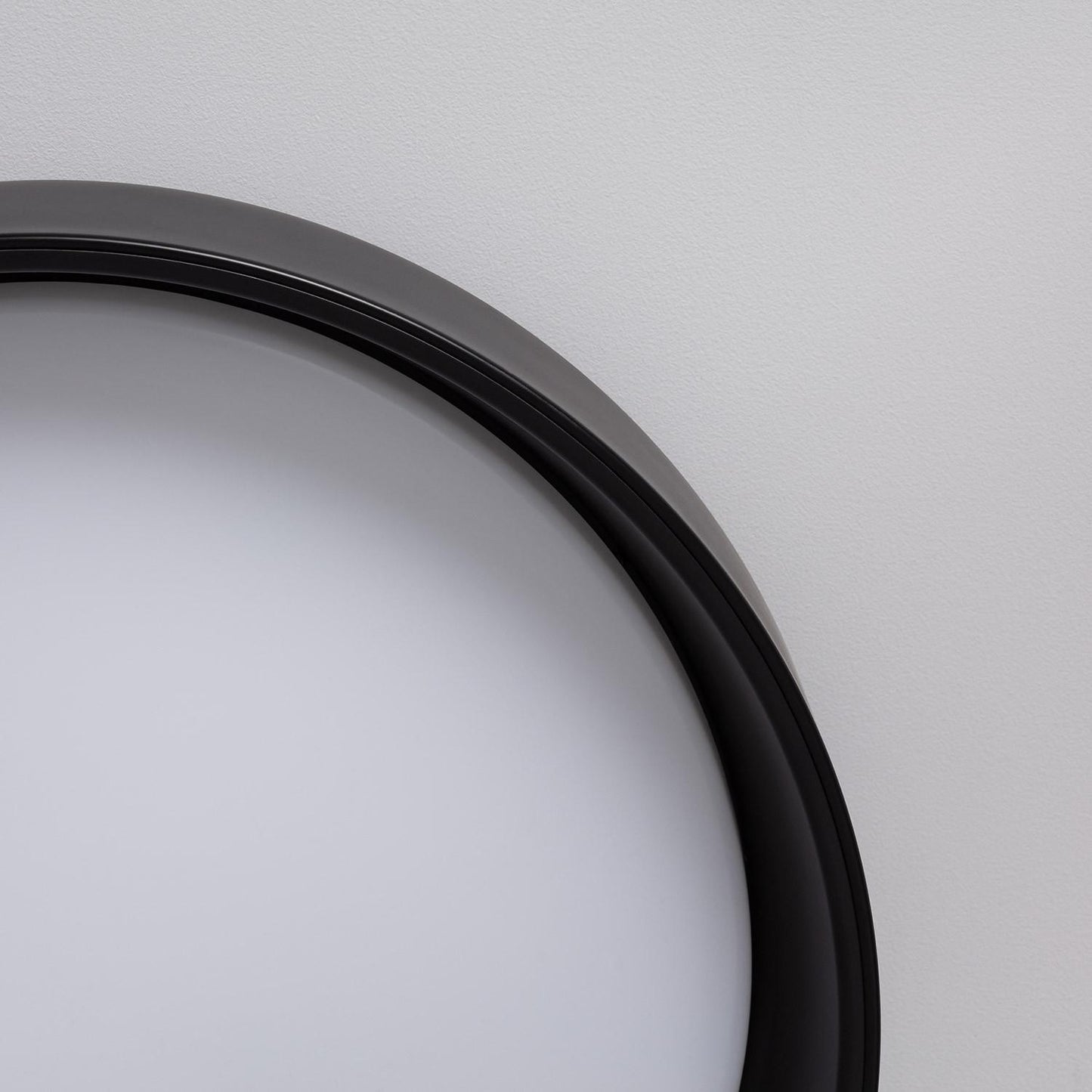 Plafonnier LED Rond 20W Ø450 mm IP20 Noir Non Dimmable