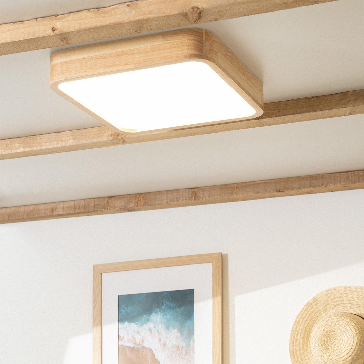 Plafonnier LED Carré 20W 400x400 mm IP20 Non Dimmable