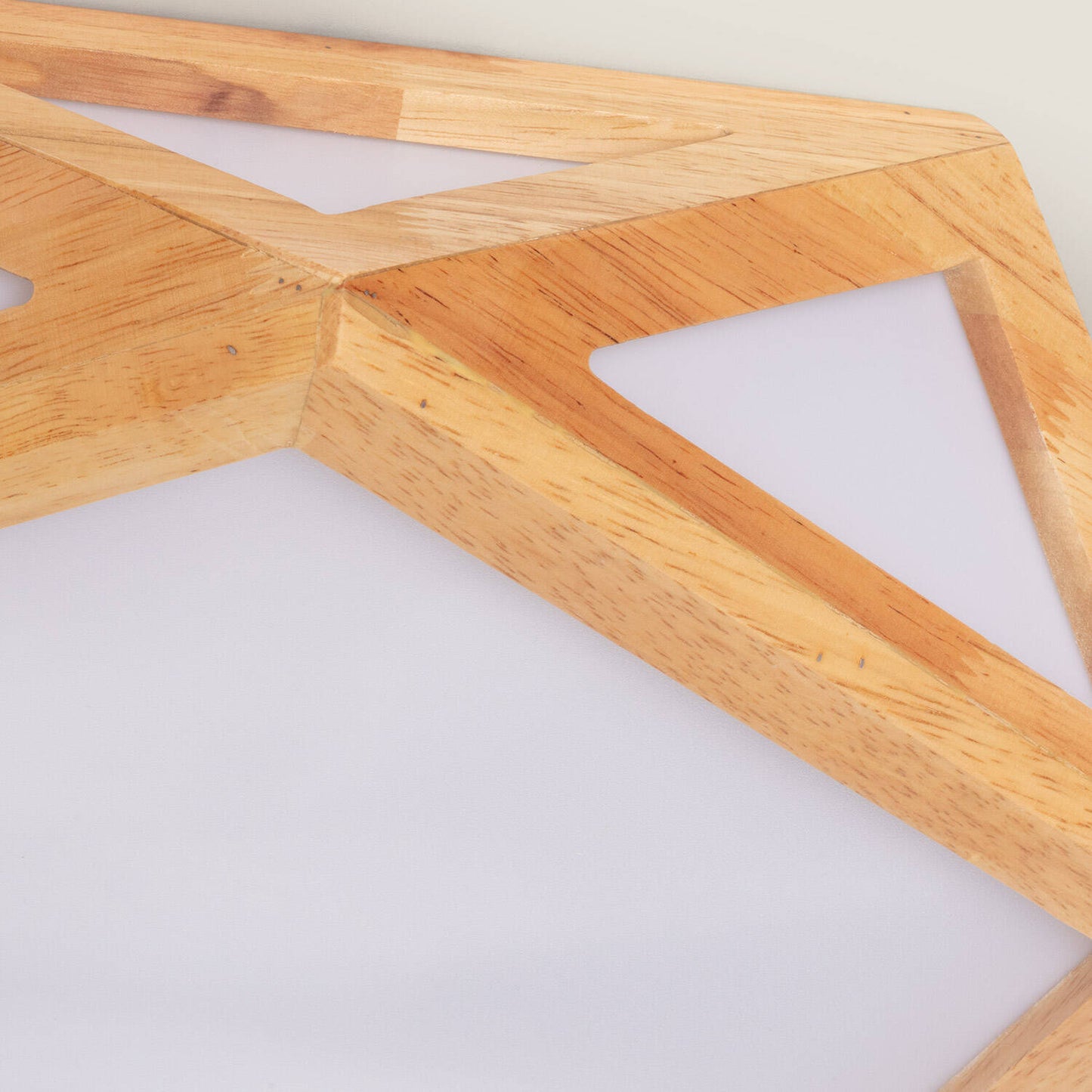 Plafonnier LED en Bois 20W, IP20, 1500lm, Installation en Saillie