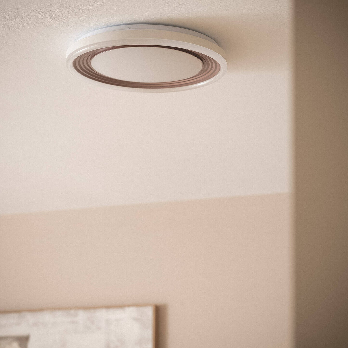 Plafonnier LED Rond 24W IP20 Métal Blanc