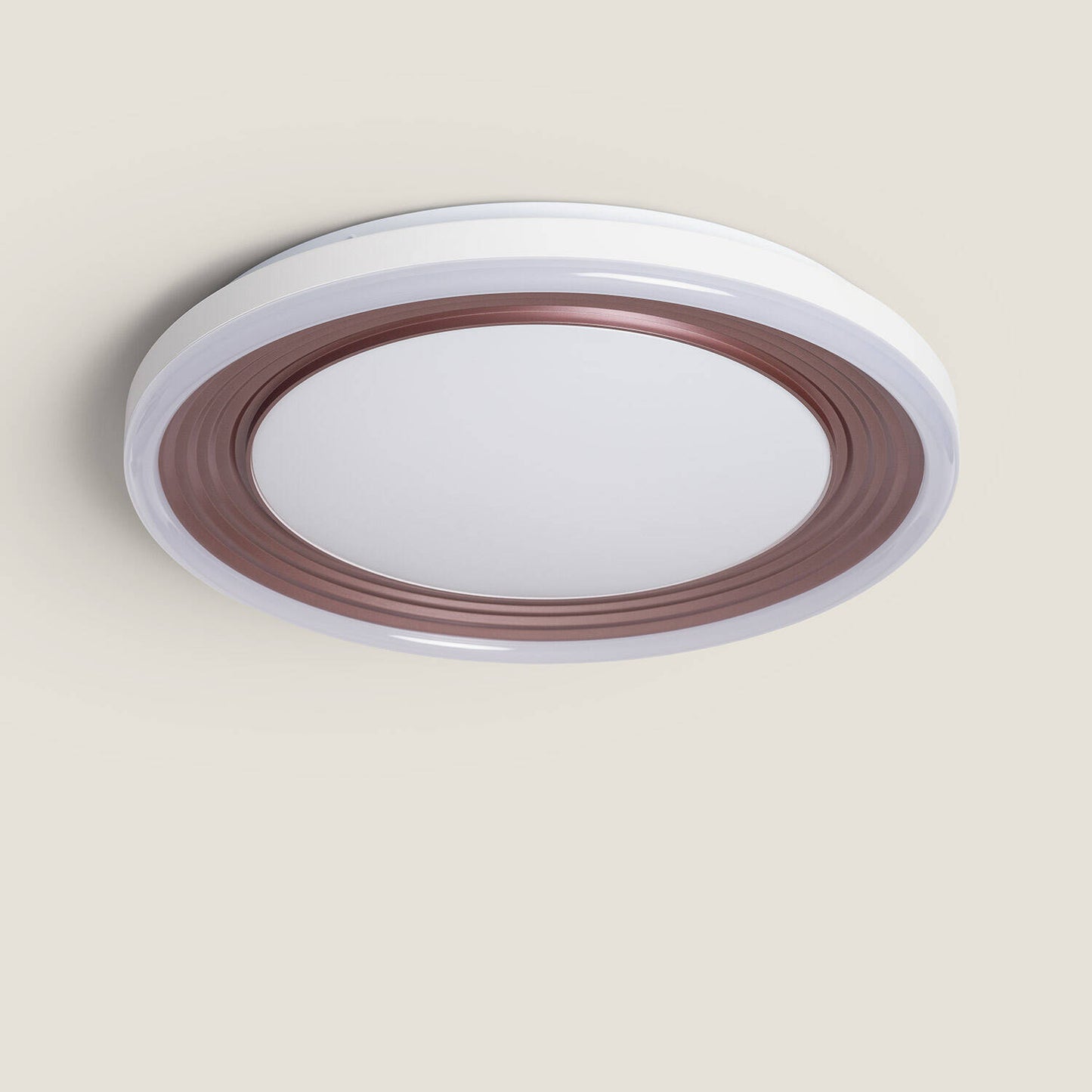 Plafonnier LED Rond 24W IP20 Métal Blanc