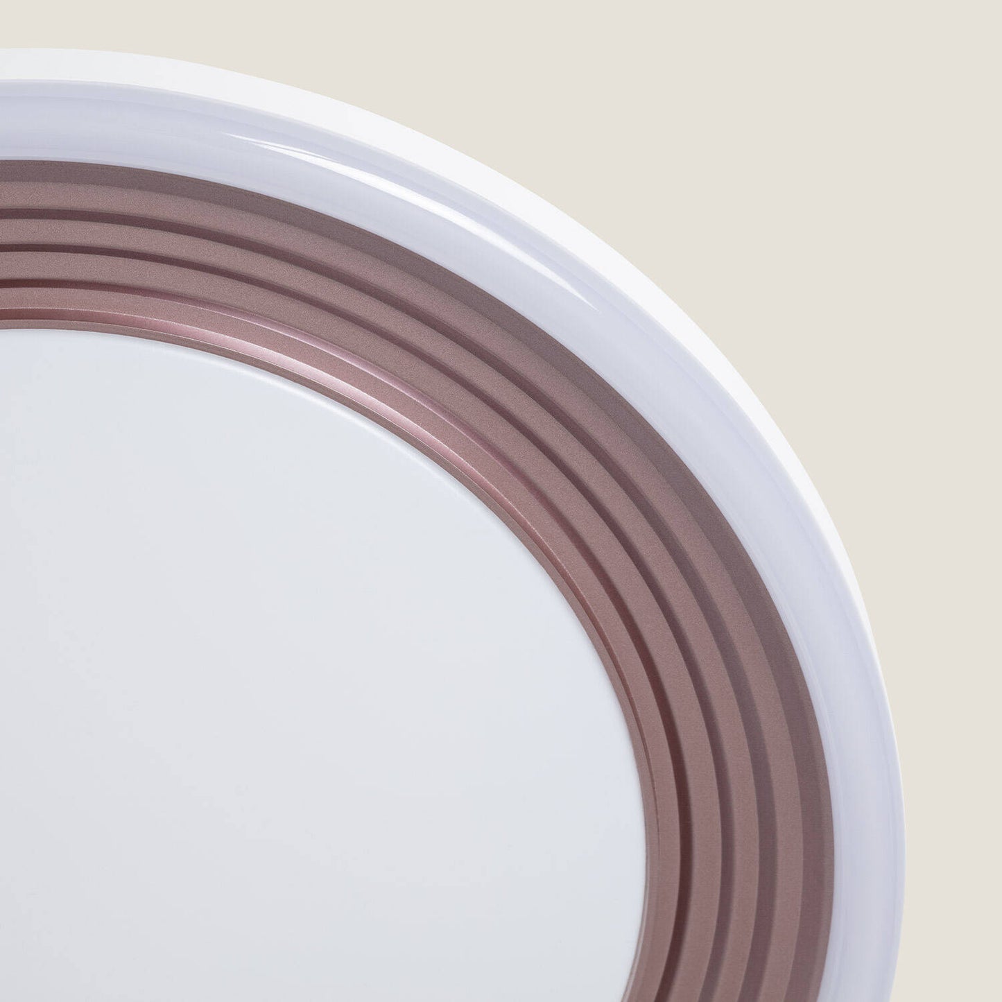 Plafonnier LED Rond 24W IP20 Métal Blanc