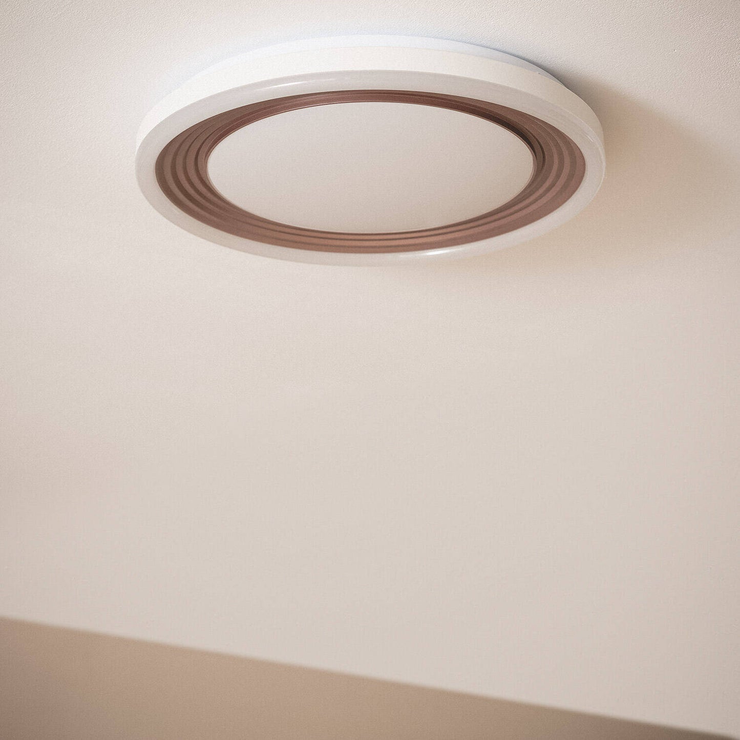Plafonnier LED Rond 24W IP20 Métal Blanc