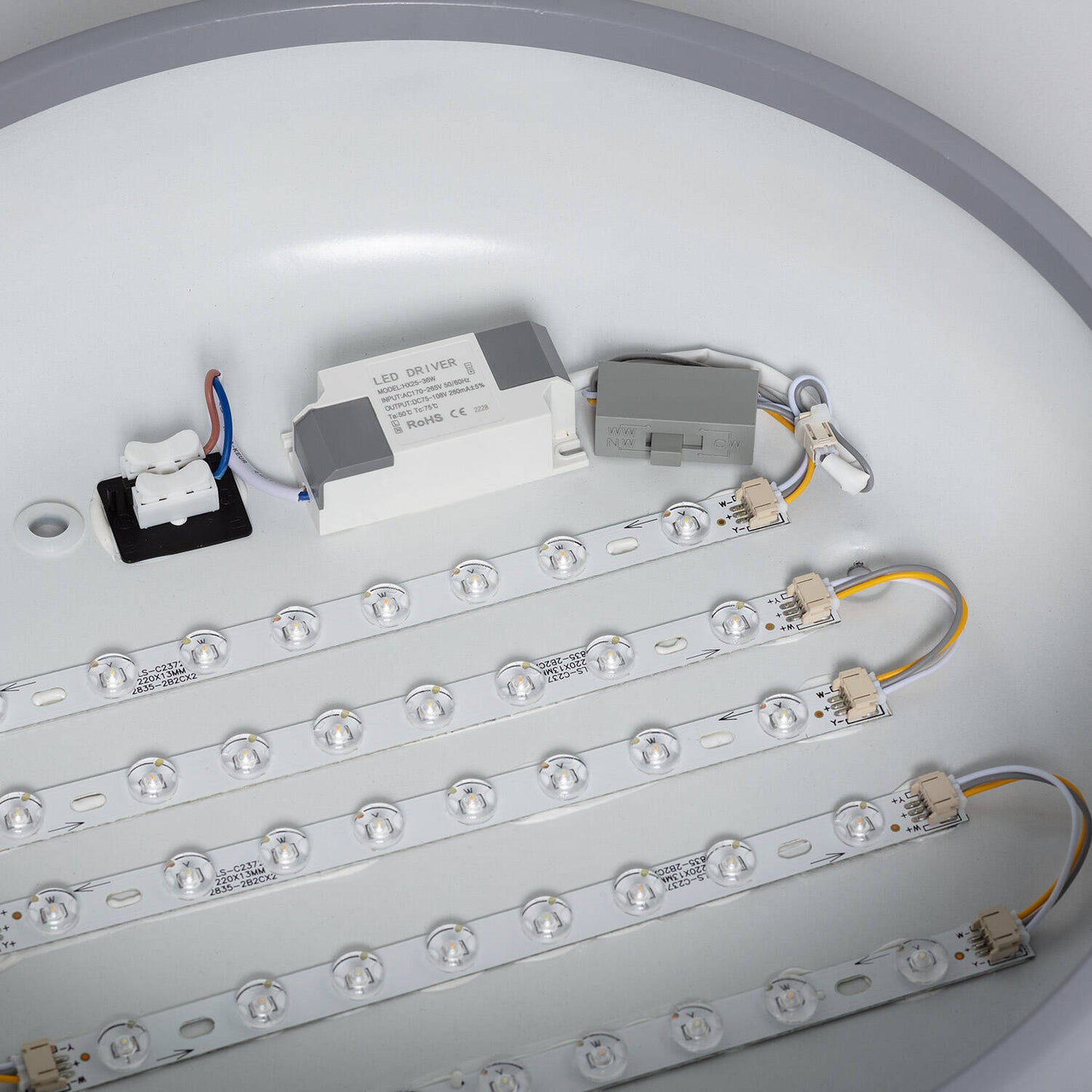 Plafonnier LED Rond 24W IP20 Ø350 mm Usage Intérieur