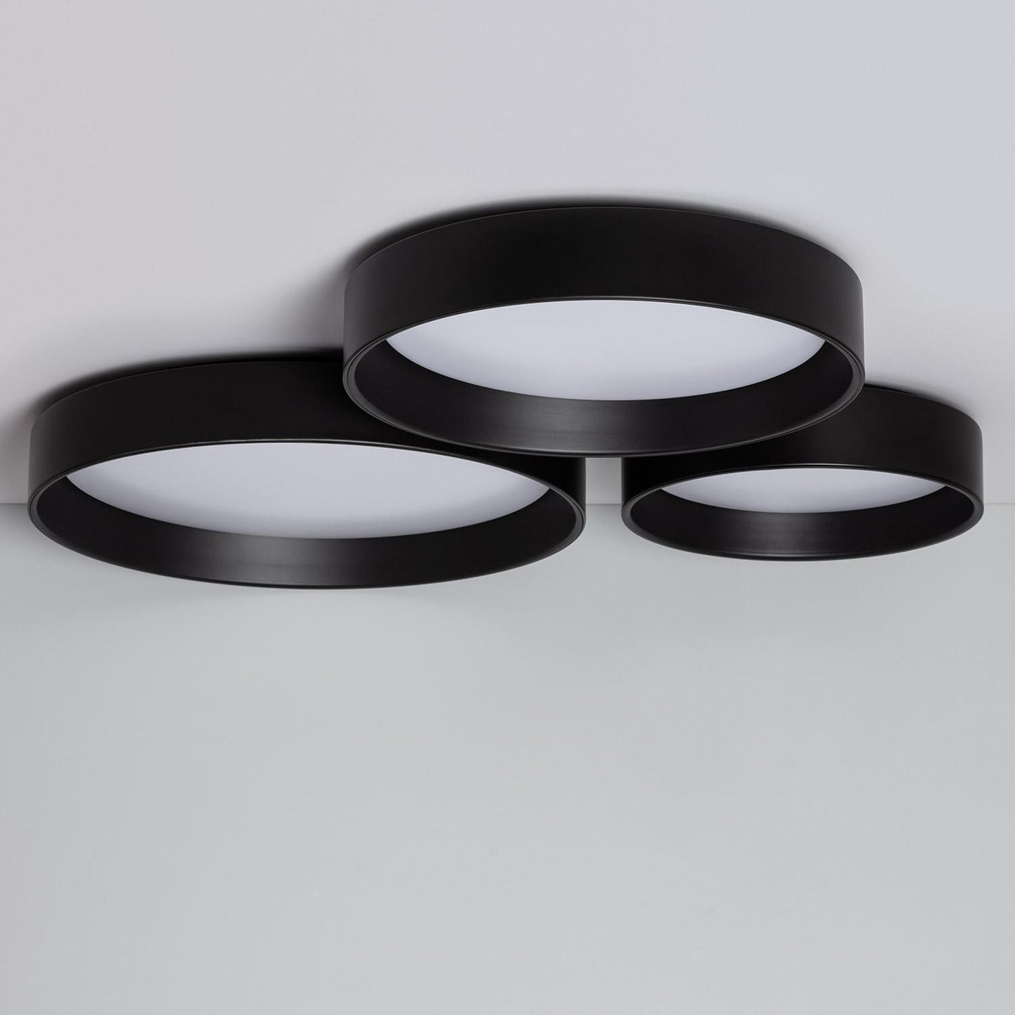 Plafonnier LED Rond 30W Noir Ø550 mm IP20 Non Dimmable
