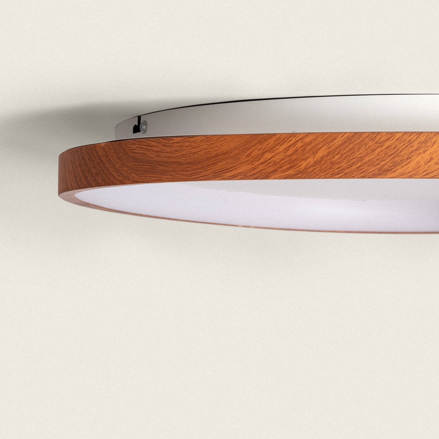 Plafonnier LED Oval 30W Métal Ø600 mm IP20 Installation en Saillie