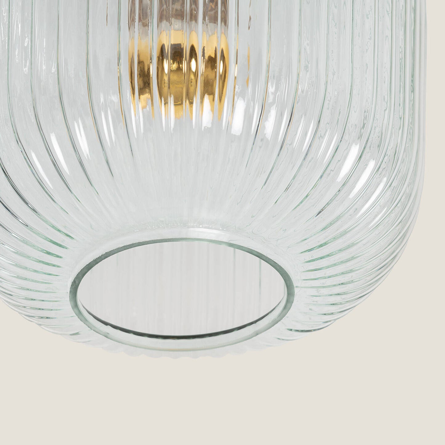 Plafonnier LED Métal et Verre 20W IP20