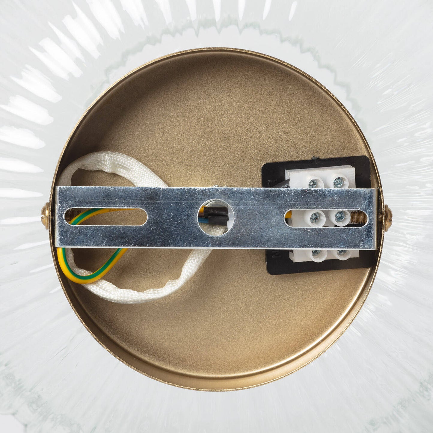 Plafonnier LED Métal et Verre 20W IP20