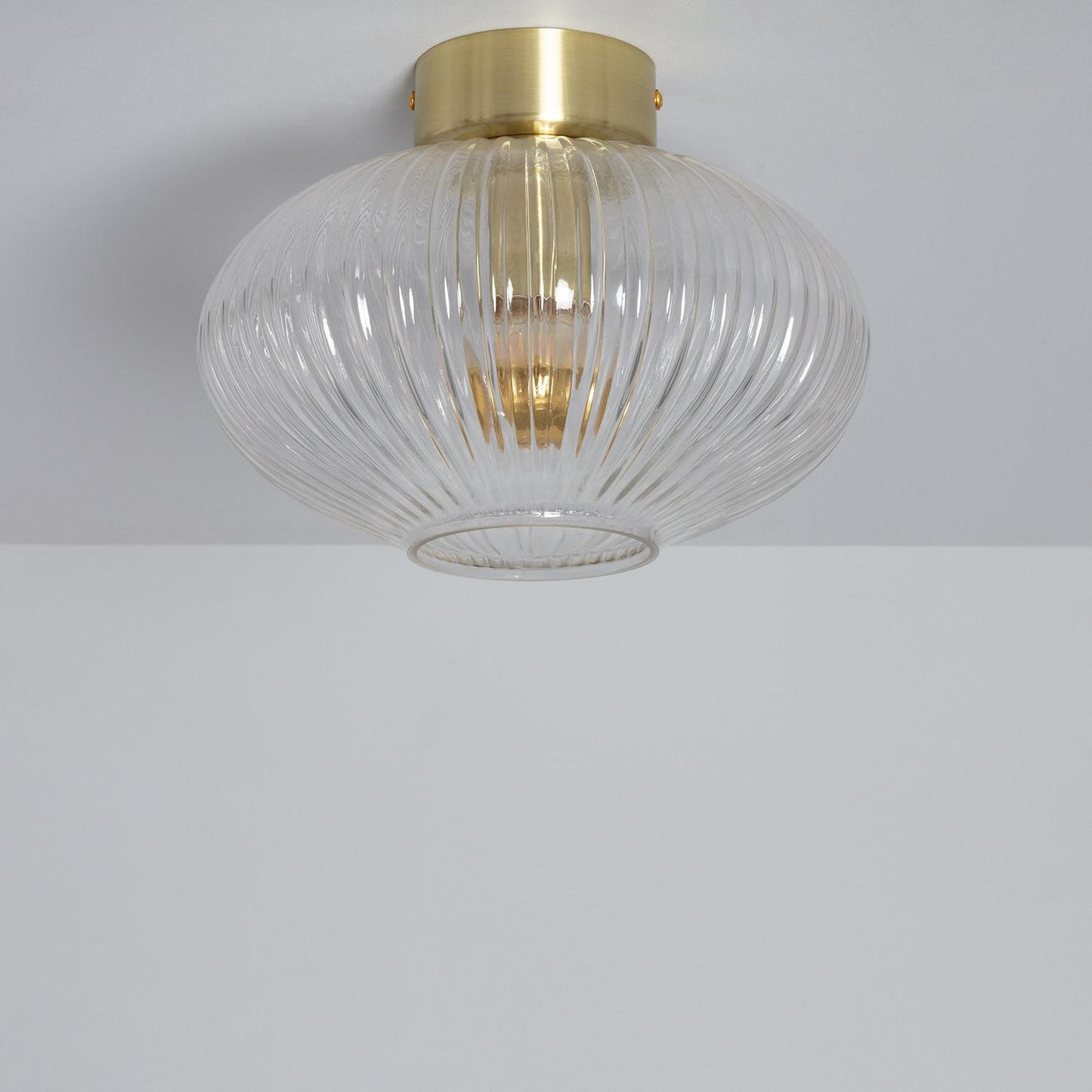 Plafonnier LED Métal et Verre 20W IP20