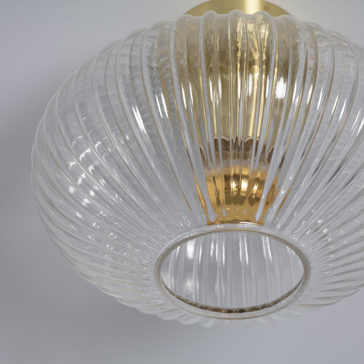 Plafonnier LED Métal et Verre 20W IP20