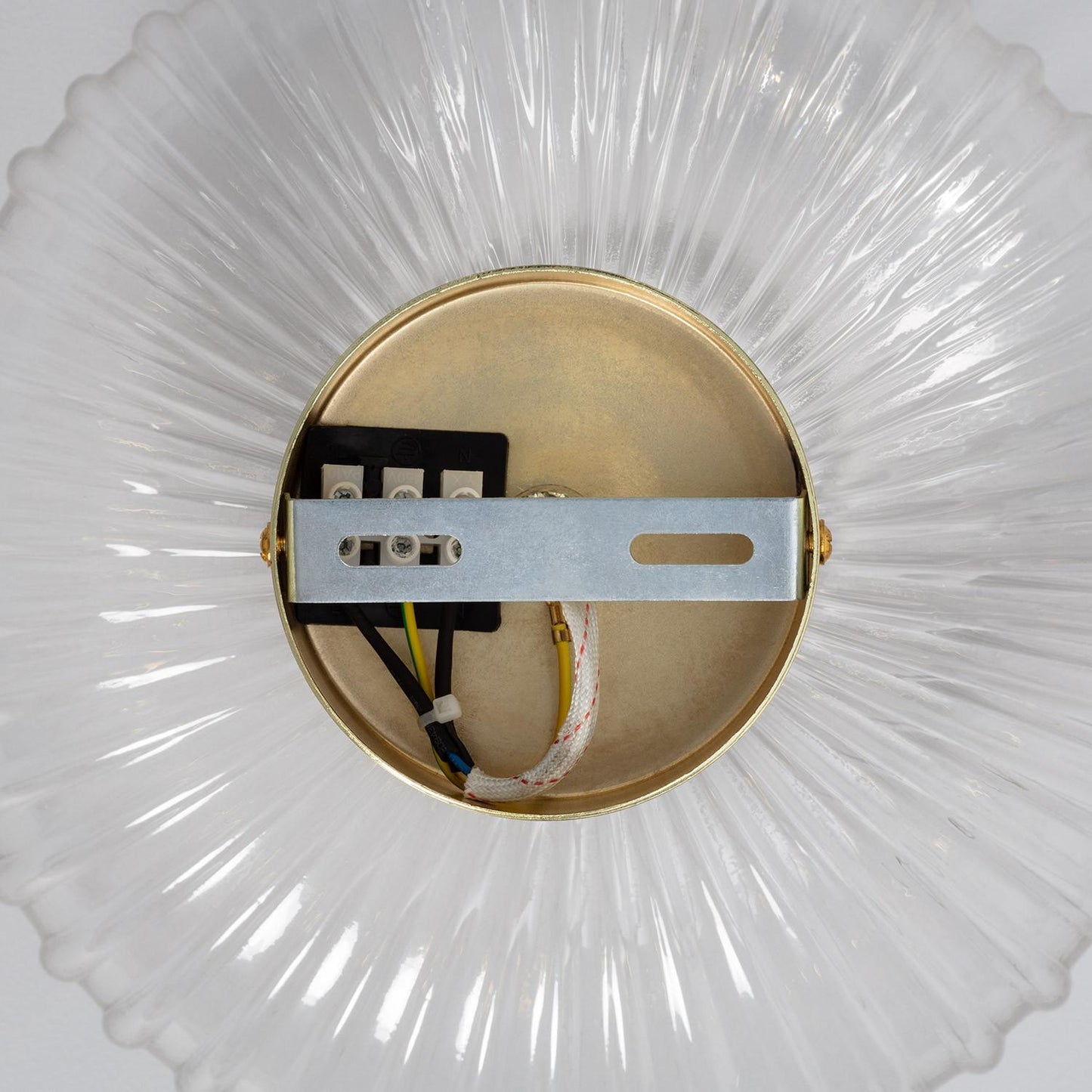 Plafonnier LED Métal et Verre 20W IP20