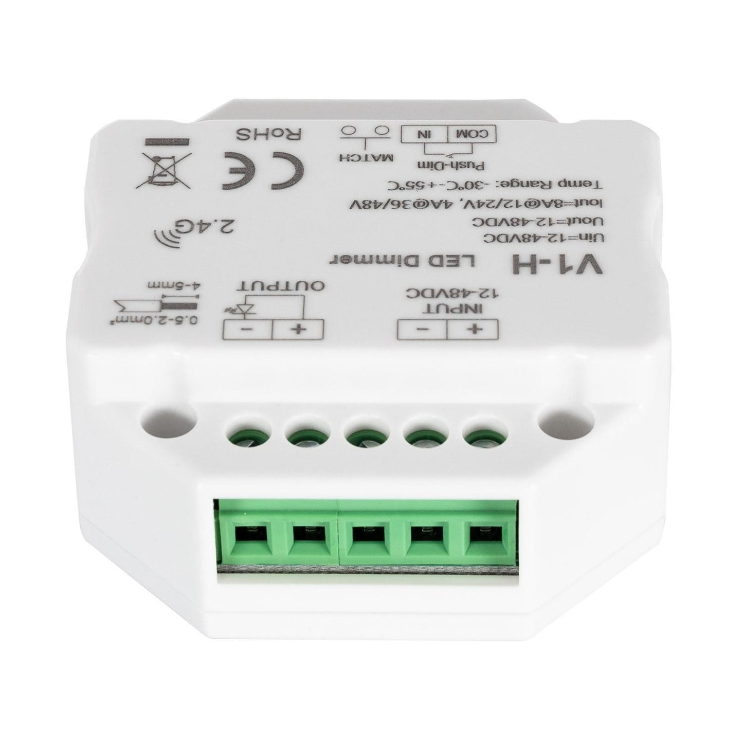 Module de Variation LED RF 12/48V, 192W, IP20, Installation Encastrée