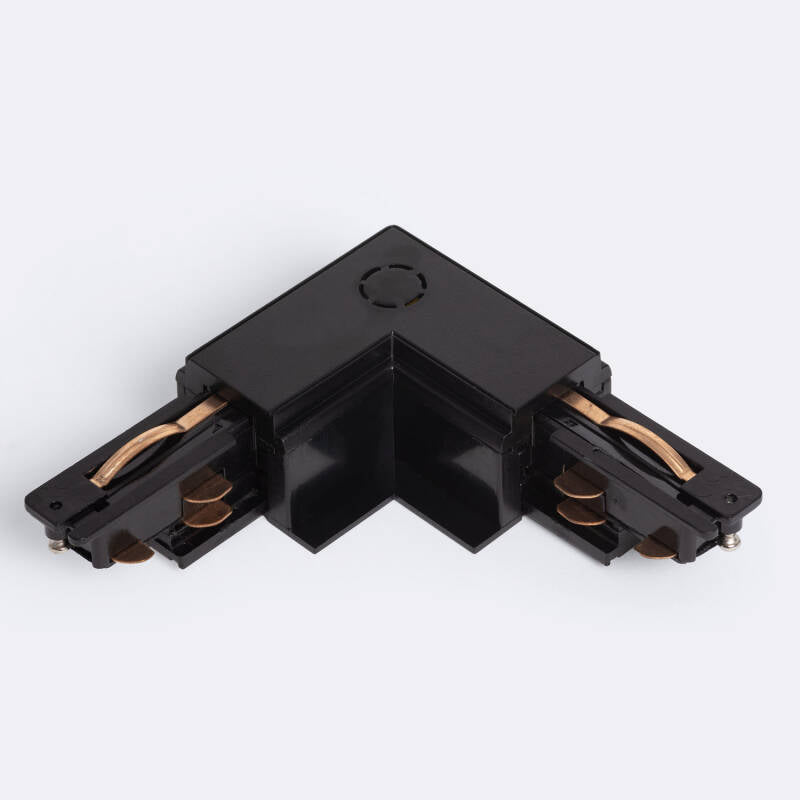 Connecteur Left Side Type L pour Rail Triphasé DALI IP20, 16A, Noir