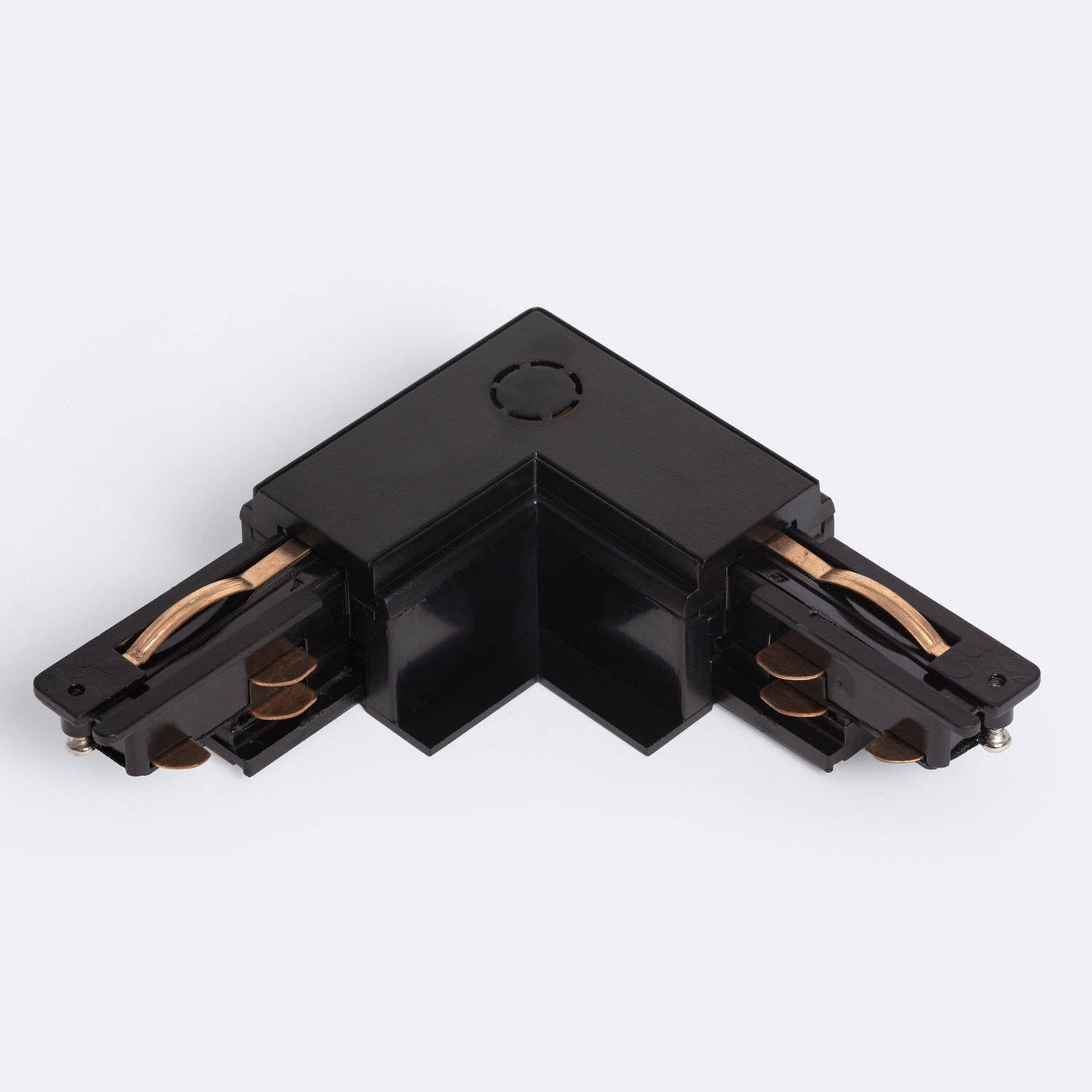 Connecteur Left Side Type L pour Rail Triphasé DALI IP20, 16A, Noir