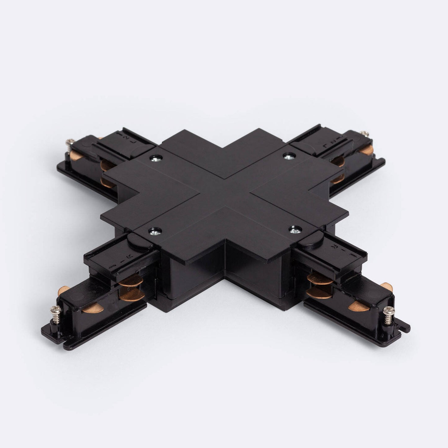 Connecteur pour Rail Triphasé DALI 16A IP20 Noir