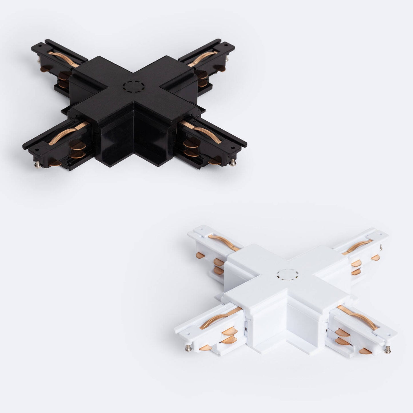 Connecteur pour Rail Triphasé DALI 16A IP20 Noir