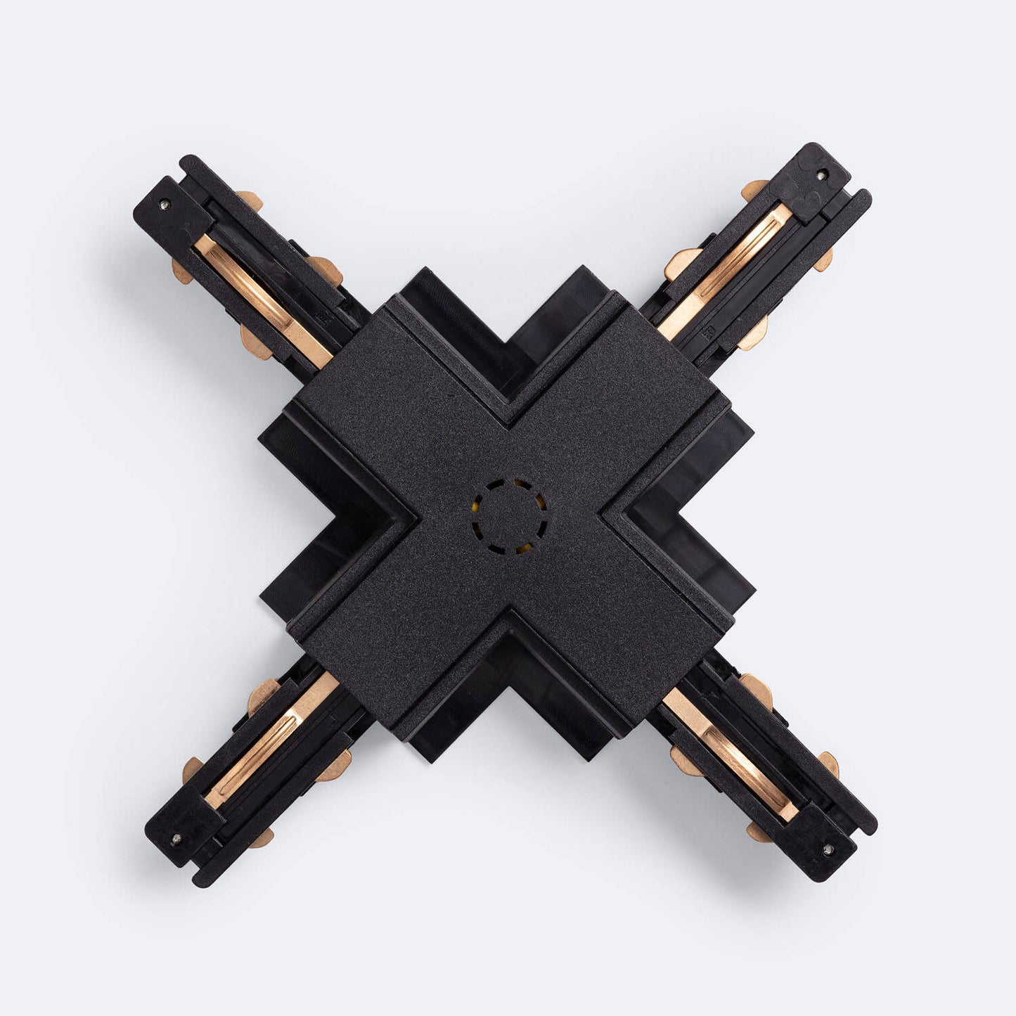 Connecteur pour Rail Triphasé DALI 16A IP20 Noir
