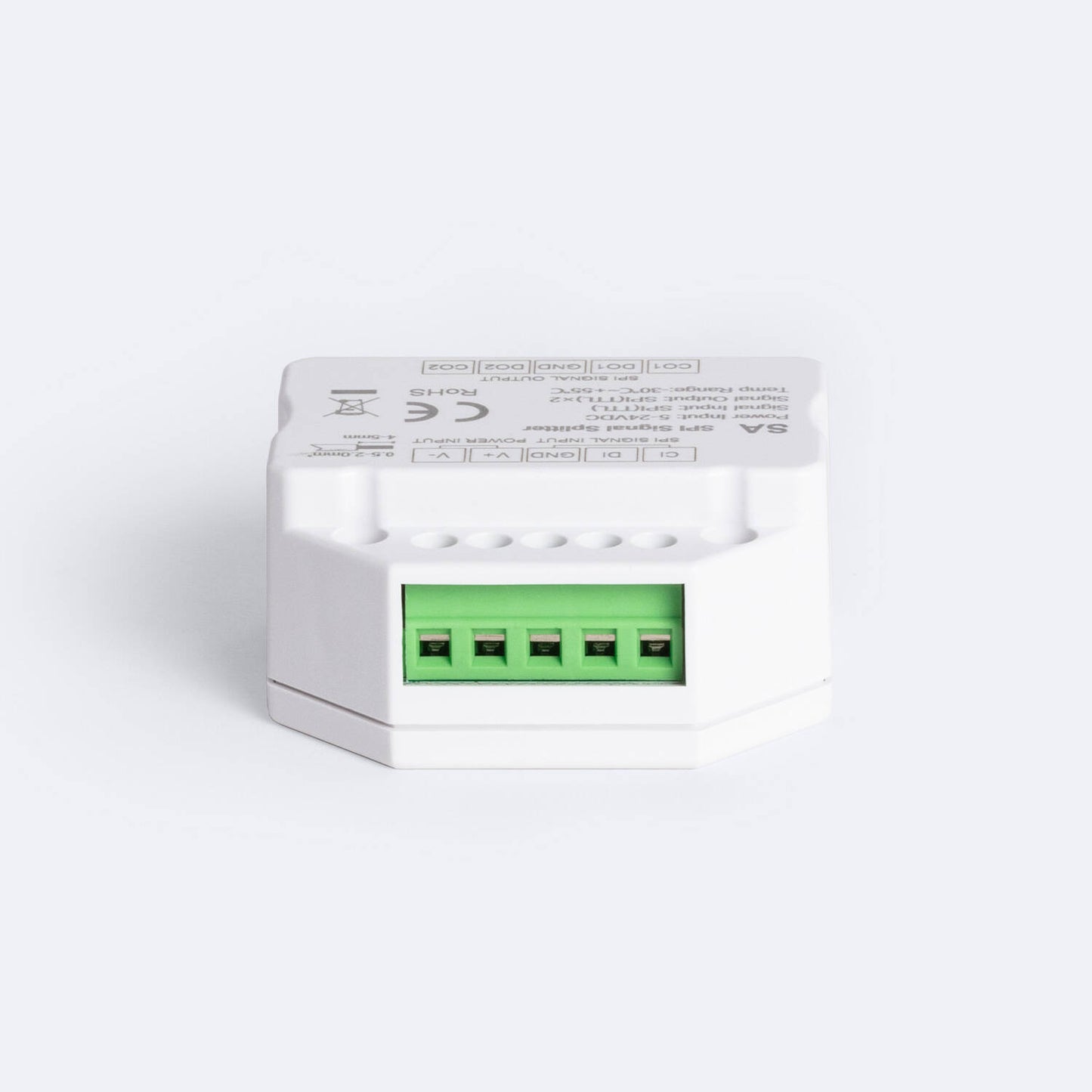 Répartiteur de Signal RGB / RGBW - SPI - 5-24VDC IP20 pour Intérieur