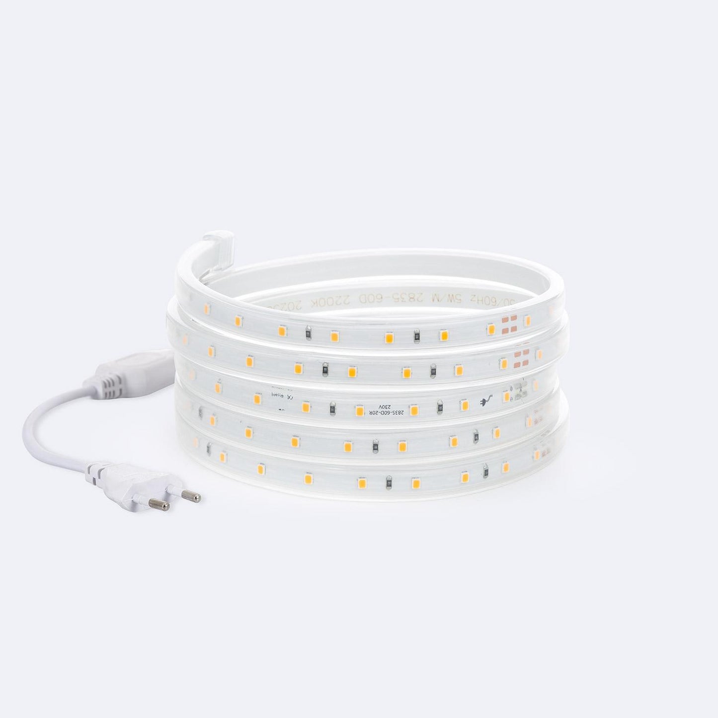 LED-Streifen 220V SMD2835 60LED/m IP65 12mm, Schnitt 100cm, Dimmbar