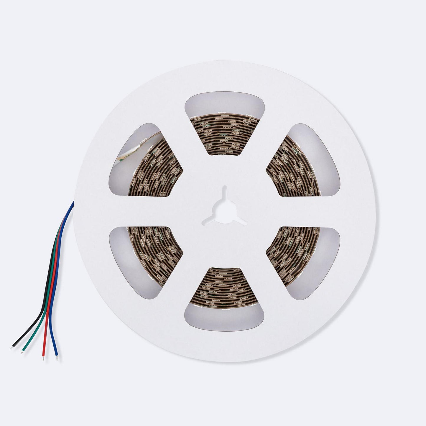 Ruban LED RGB 12V 9W/m 5m IP20 Flexible et Dimmable