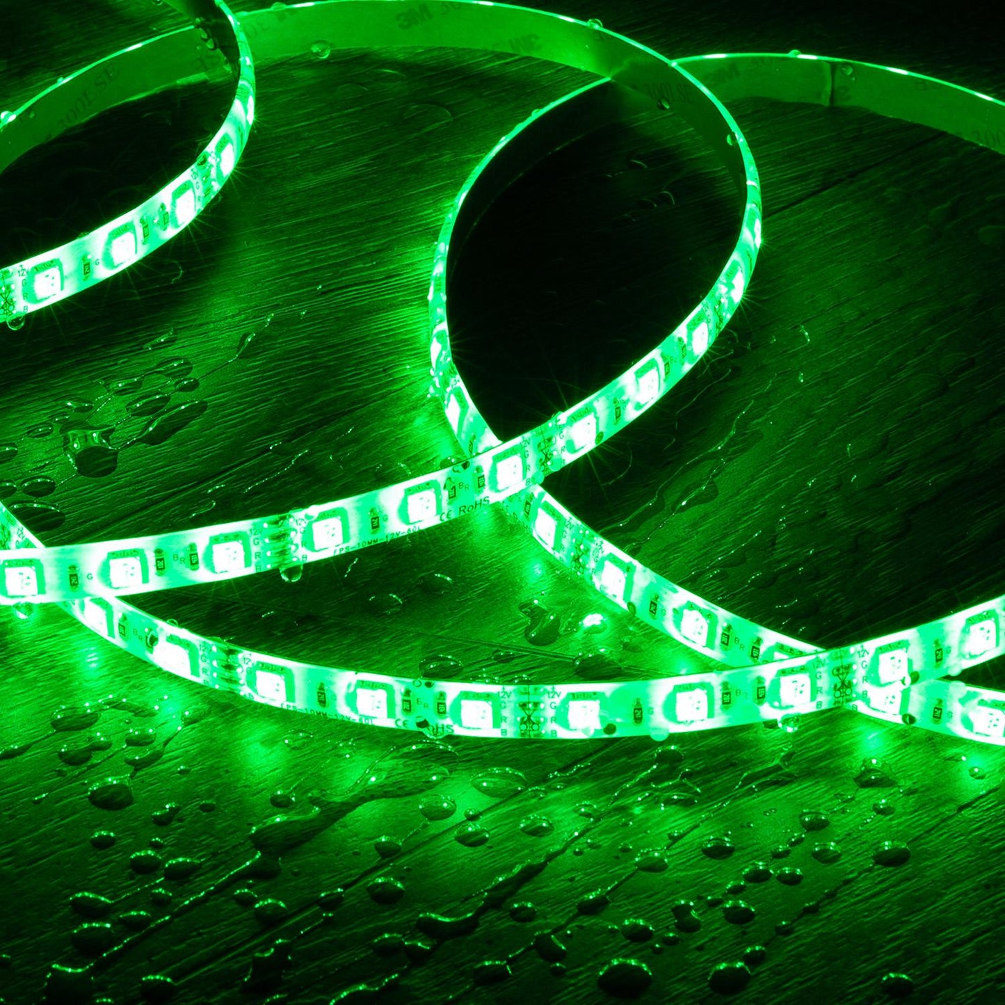 Ruban LED RGB 12V 9W/m 5m IP65 Découpable et Dimmable