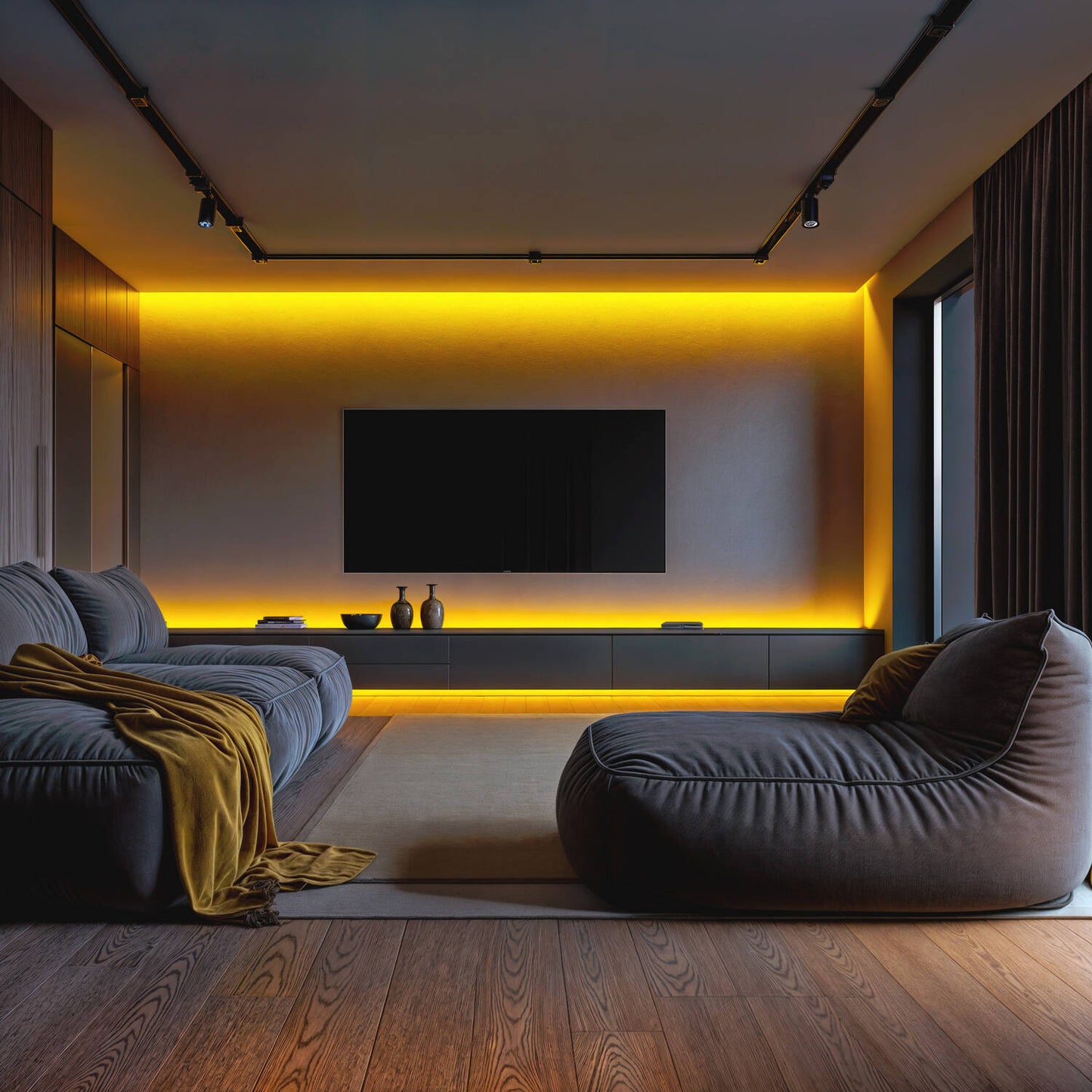 Ruban LED RGB 12V 9W/m 5m IP65 Découpable et Dimmable