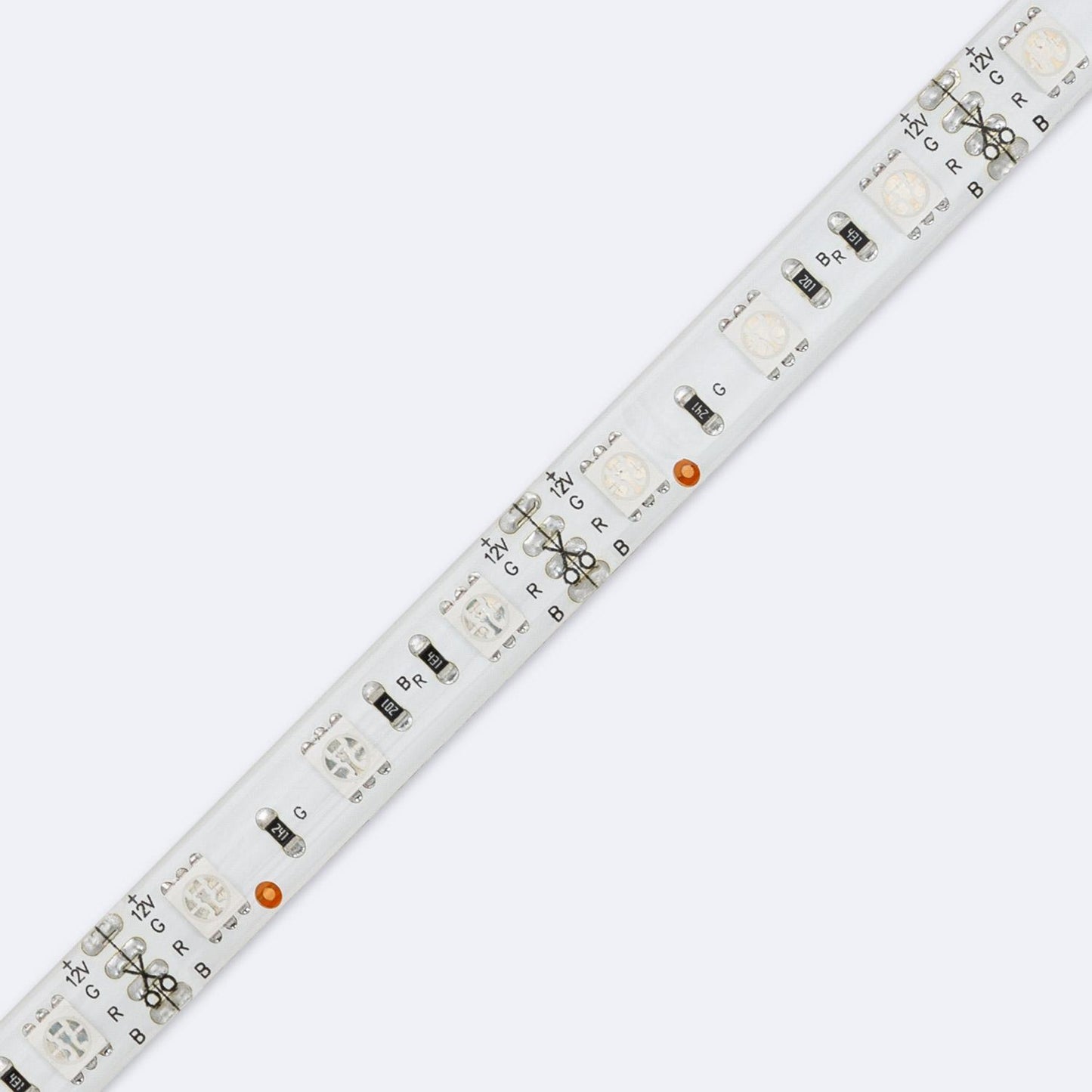 Ruban LED RGB 12V 9W/m 5m IP65 Découpable et Dimmable