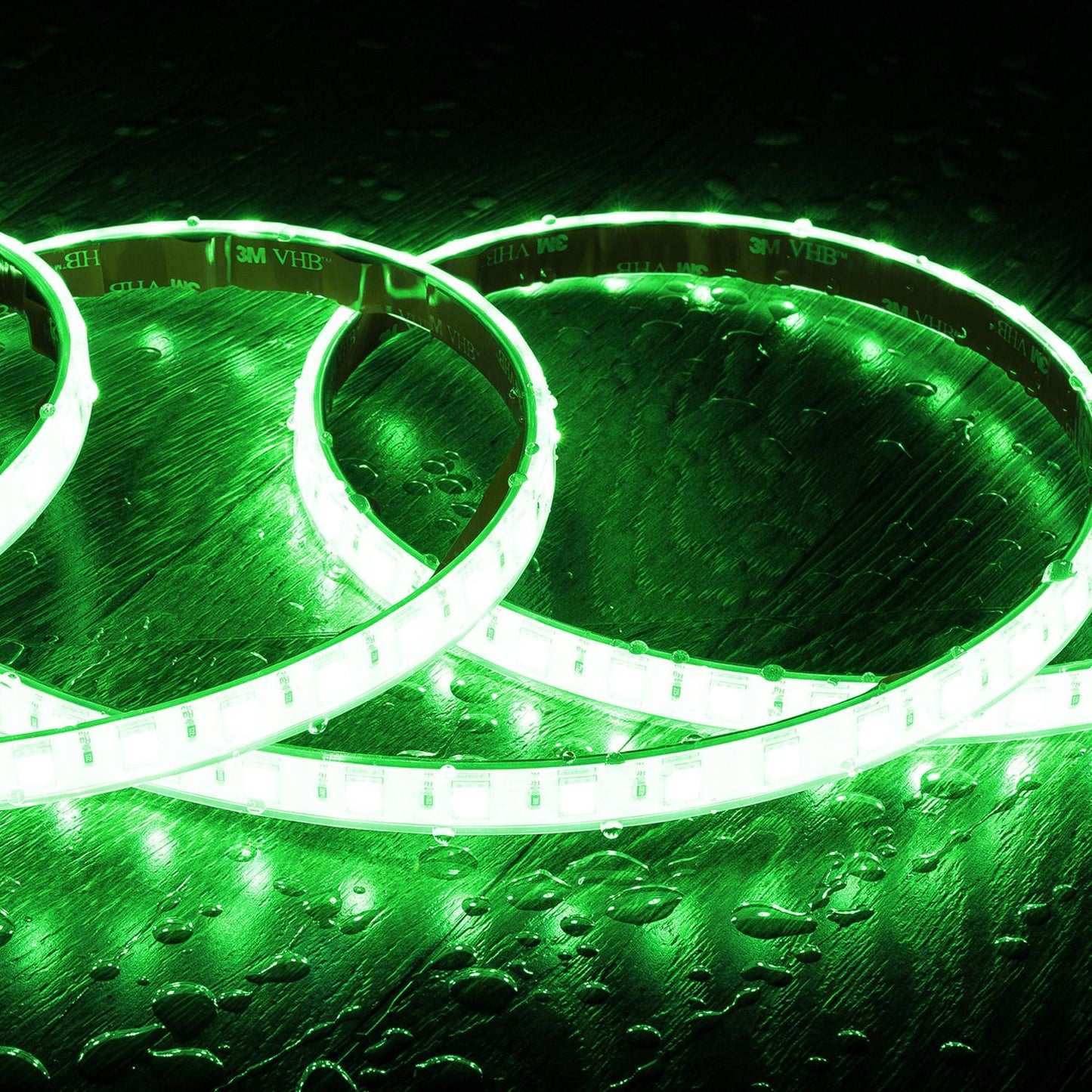 Flexibler RGB-LED-Streifen 220V IP67, 60 LED/m, Silikon, 100 cm Schnitt