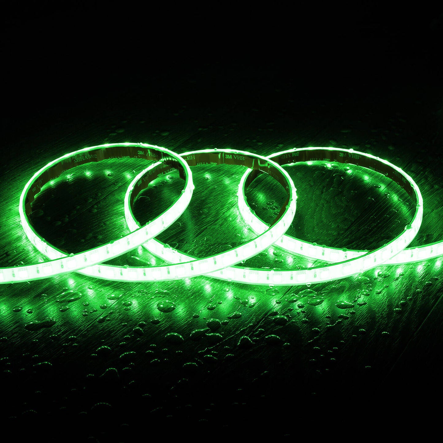 Flexibler RGB-LED-Streifen 220V IP67, 60 LED/m, Silikon, 100 cm Schnitt