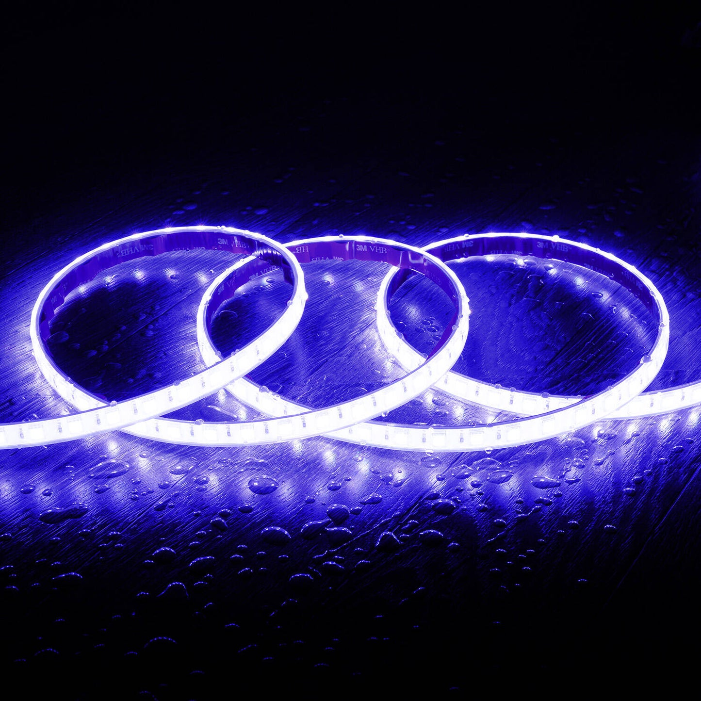 Flexibler RGB-LED-Streifen 220V IP67, 60 LED/m, Silikon, 100 cm Schnitt
