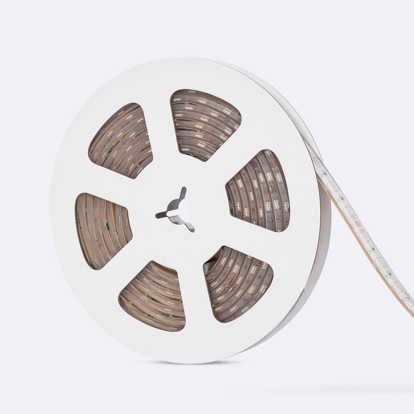 Ruban LED RGB Flexible 24V 10W/m 5m IP68 Silicone Étanche