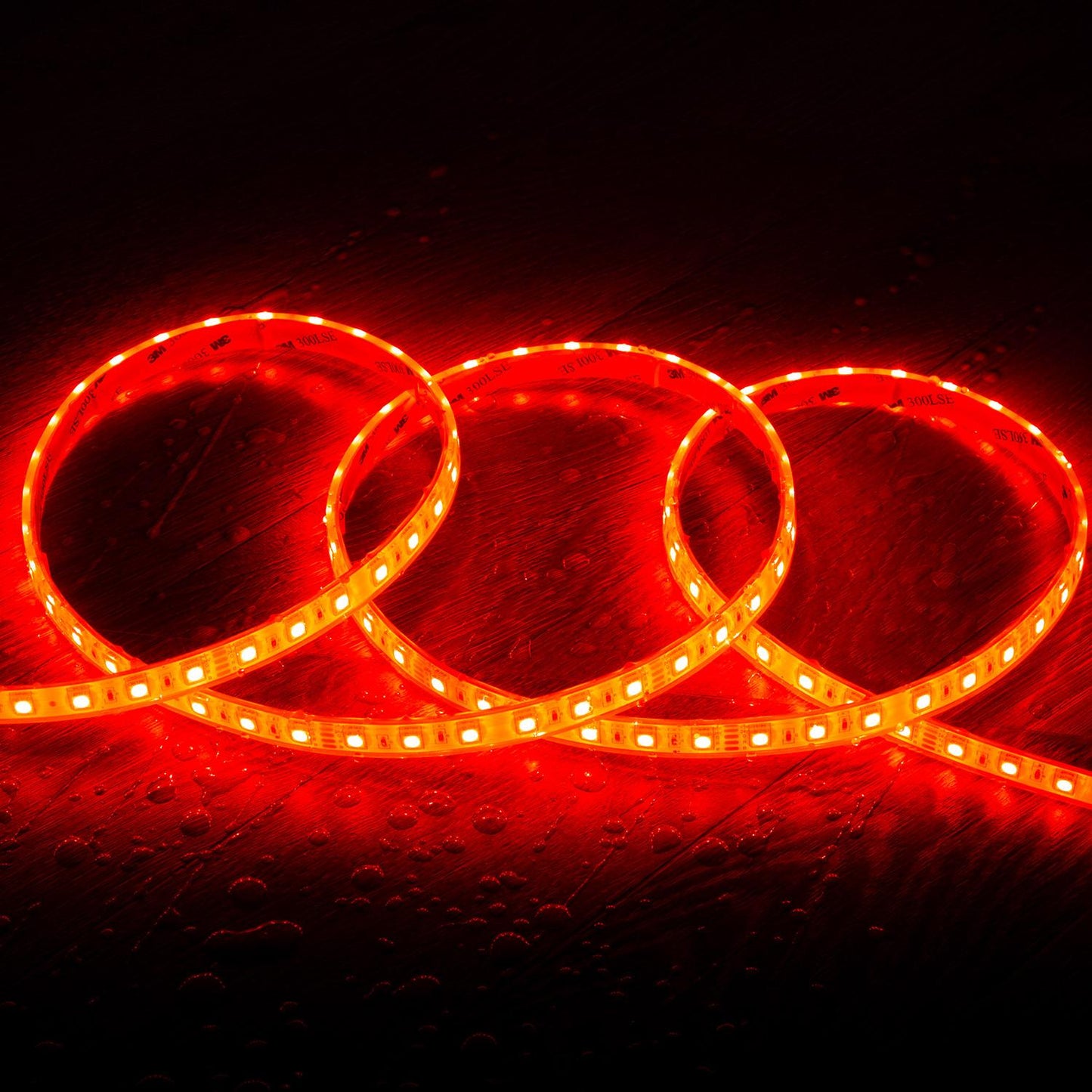 Ruban LED RGB Flexible 24V 10W/m 5m IP68 Silicone Étanche
