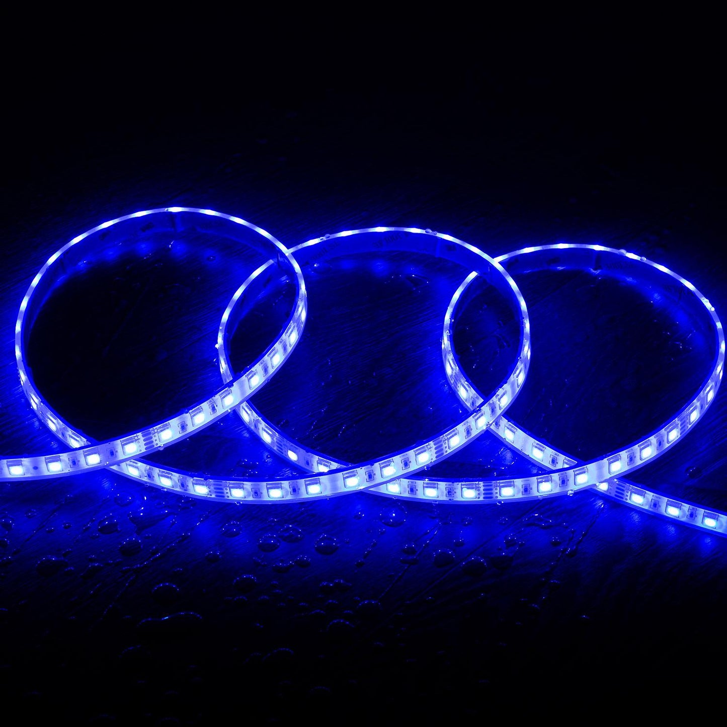 Ruban LED RGB Flexible 24V 10W/m 5m IP68 Silicone Étanche