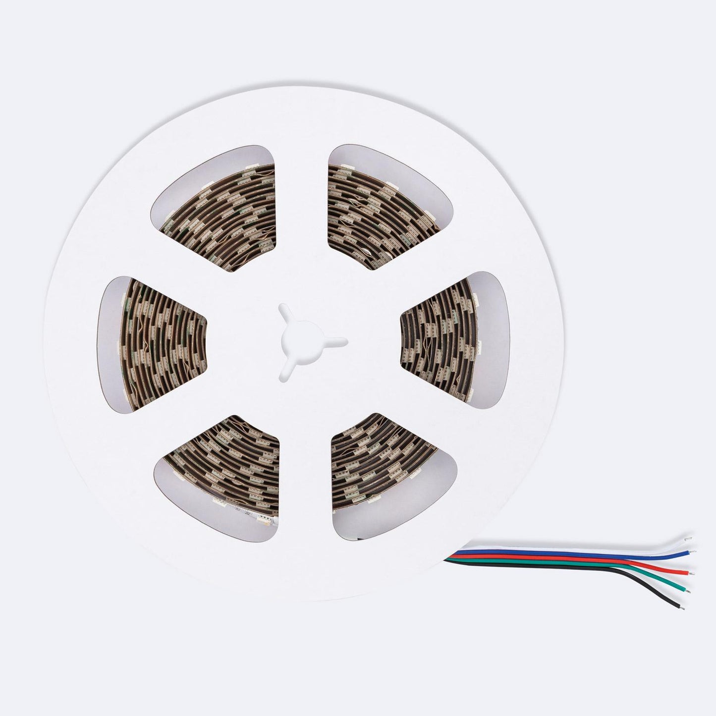 Ruban LED RGBW 12V 10W/m 60LED/m 5m IP20 Dimmable
