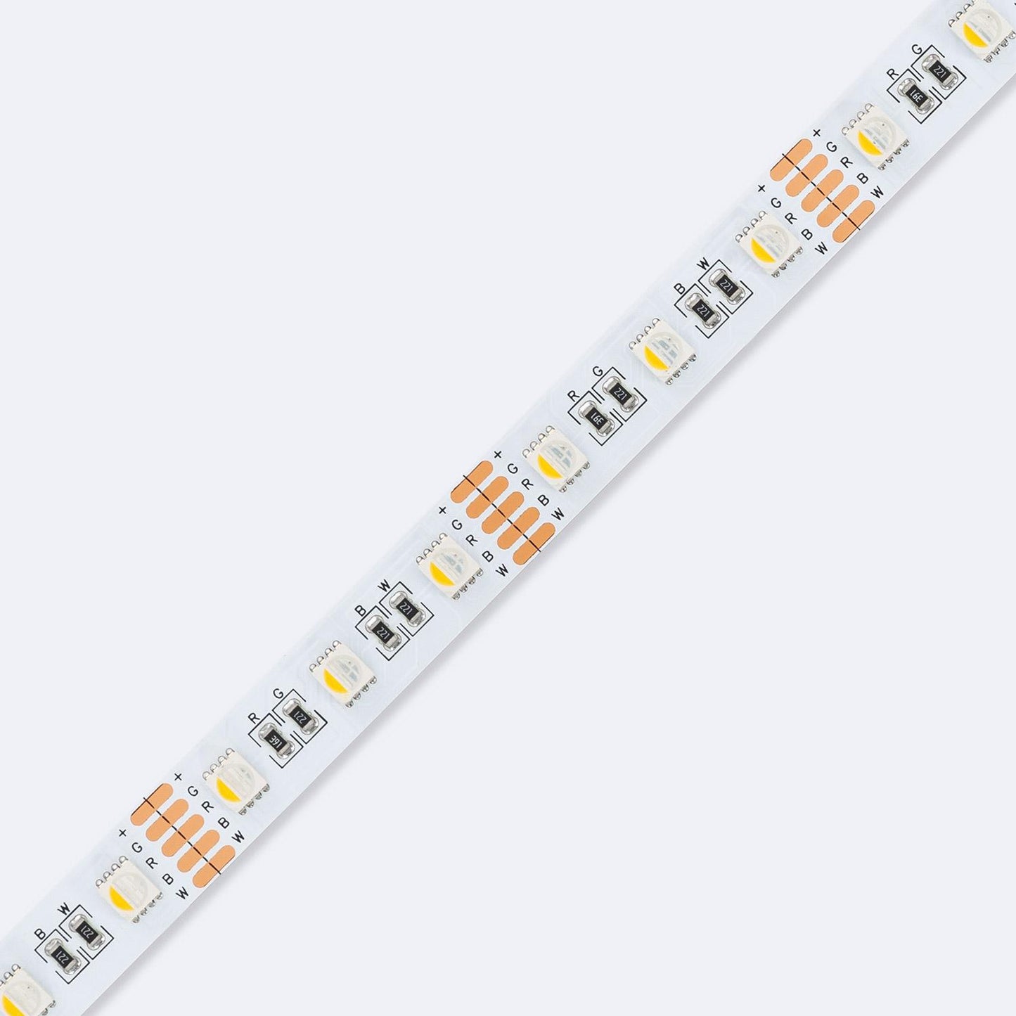Ruban LED RGBW 12V 10W/m 60LED/m 5m IP20 Dimmable