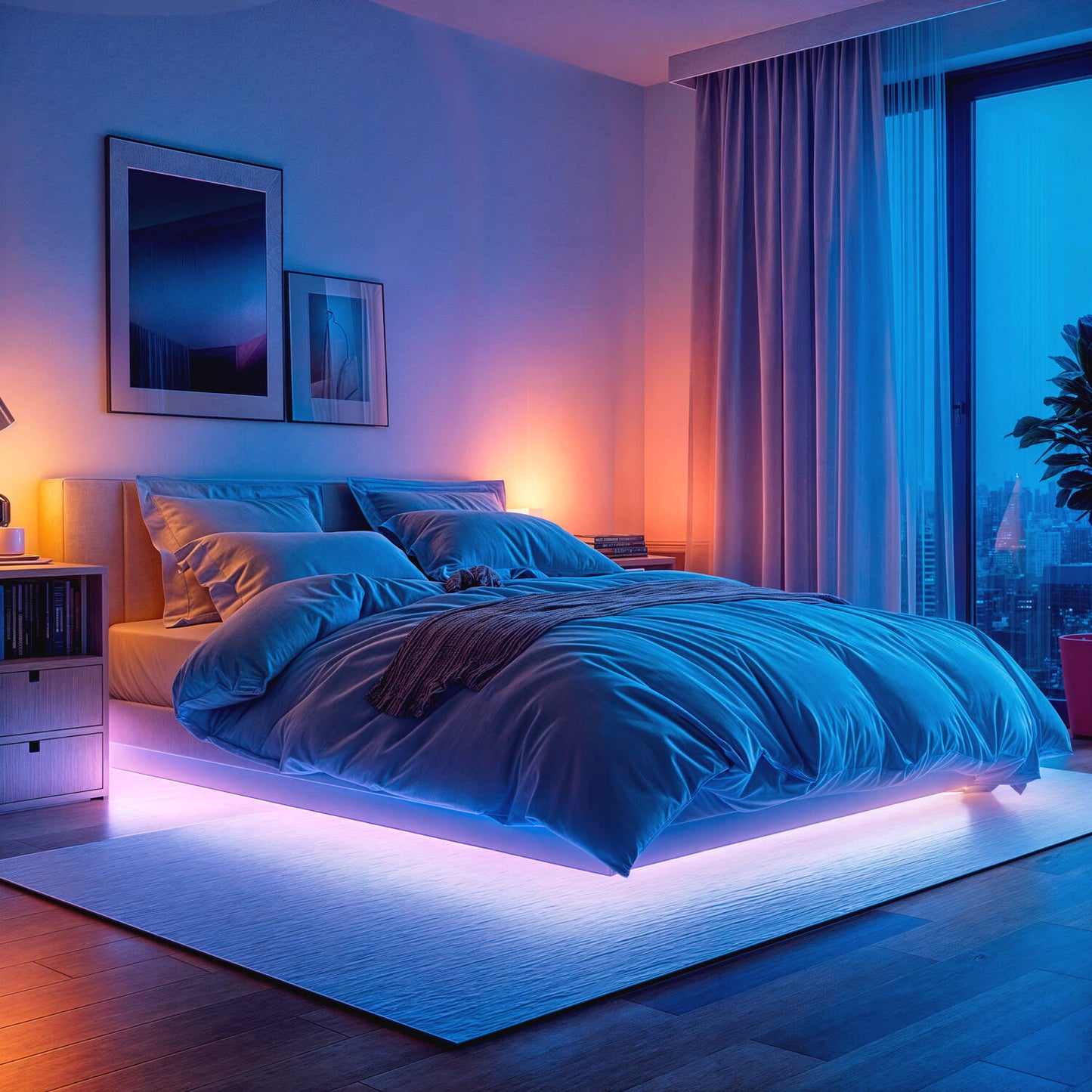 Ruban LED RGBW 12V 10W/m 60LED/m 5m IP20 Dimmable