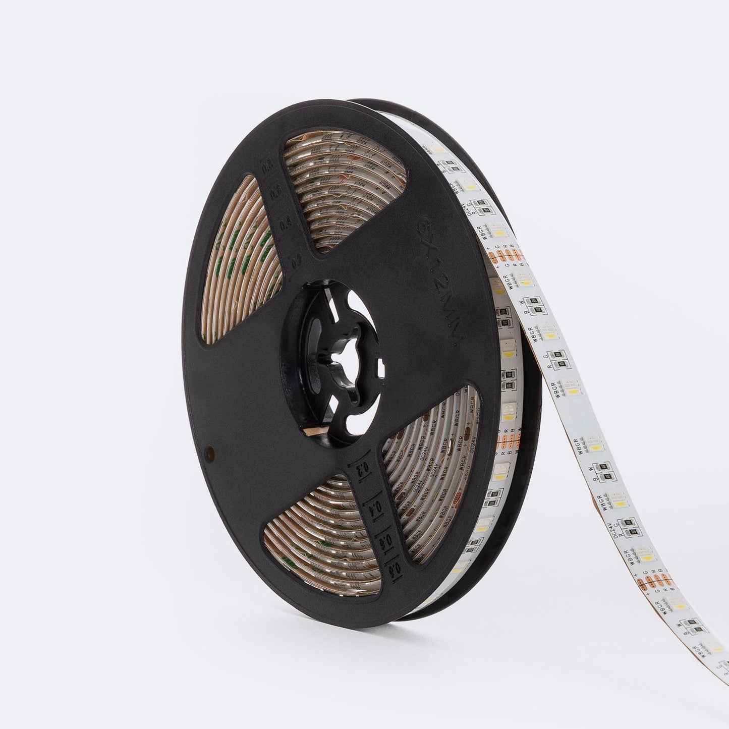 Ruban LED RGBW 24V 12W/m 5m IP65 Extérieur/Intérieur