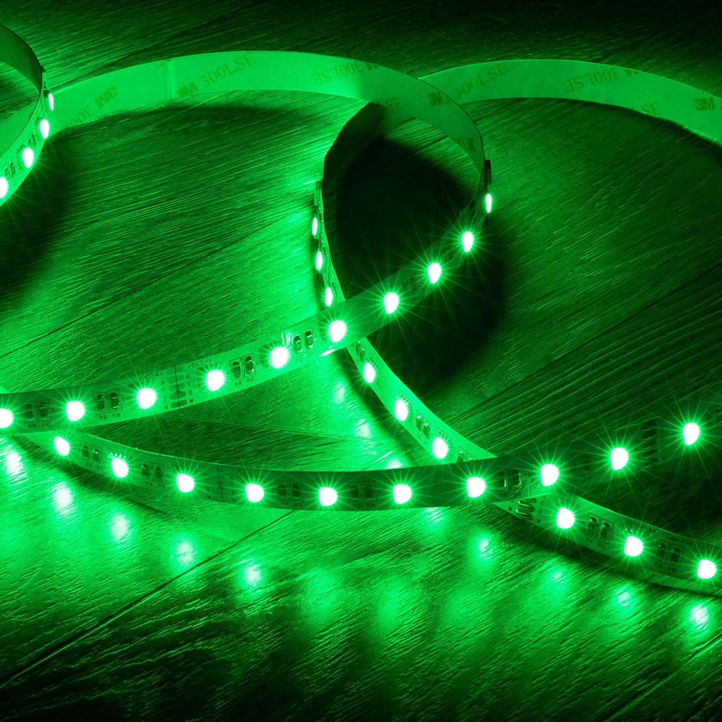 Ruban LED RGBW 24V 10W/m 60LED/m 5m IP20 Flexible et Découpable