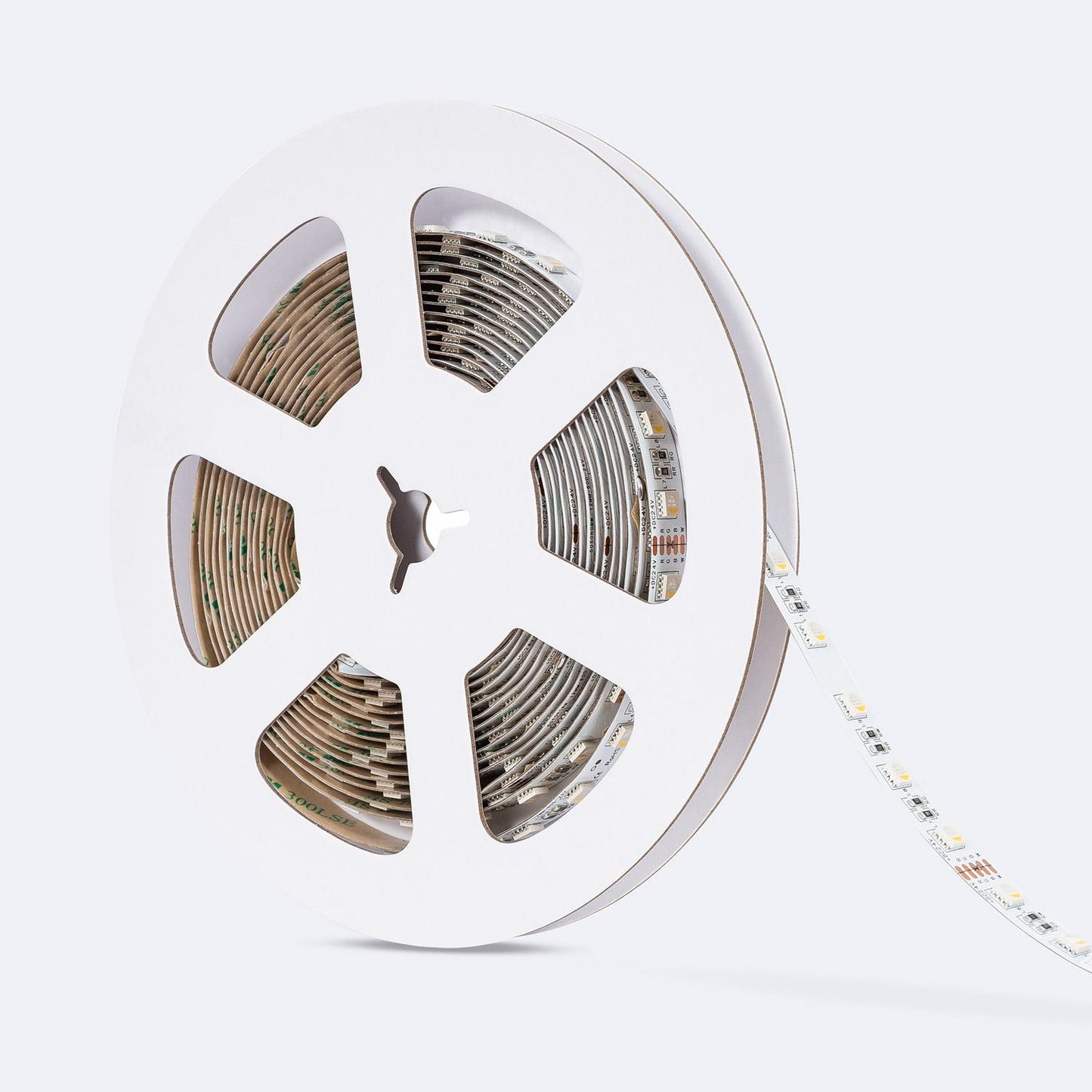 Ruban LED RGBW 24V 10W/m 60LED/m 5m IP20 Flexible et Découpable