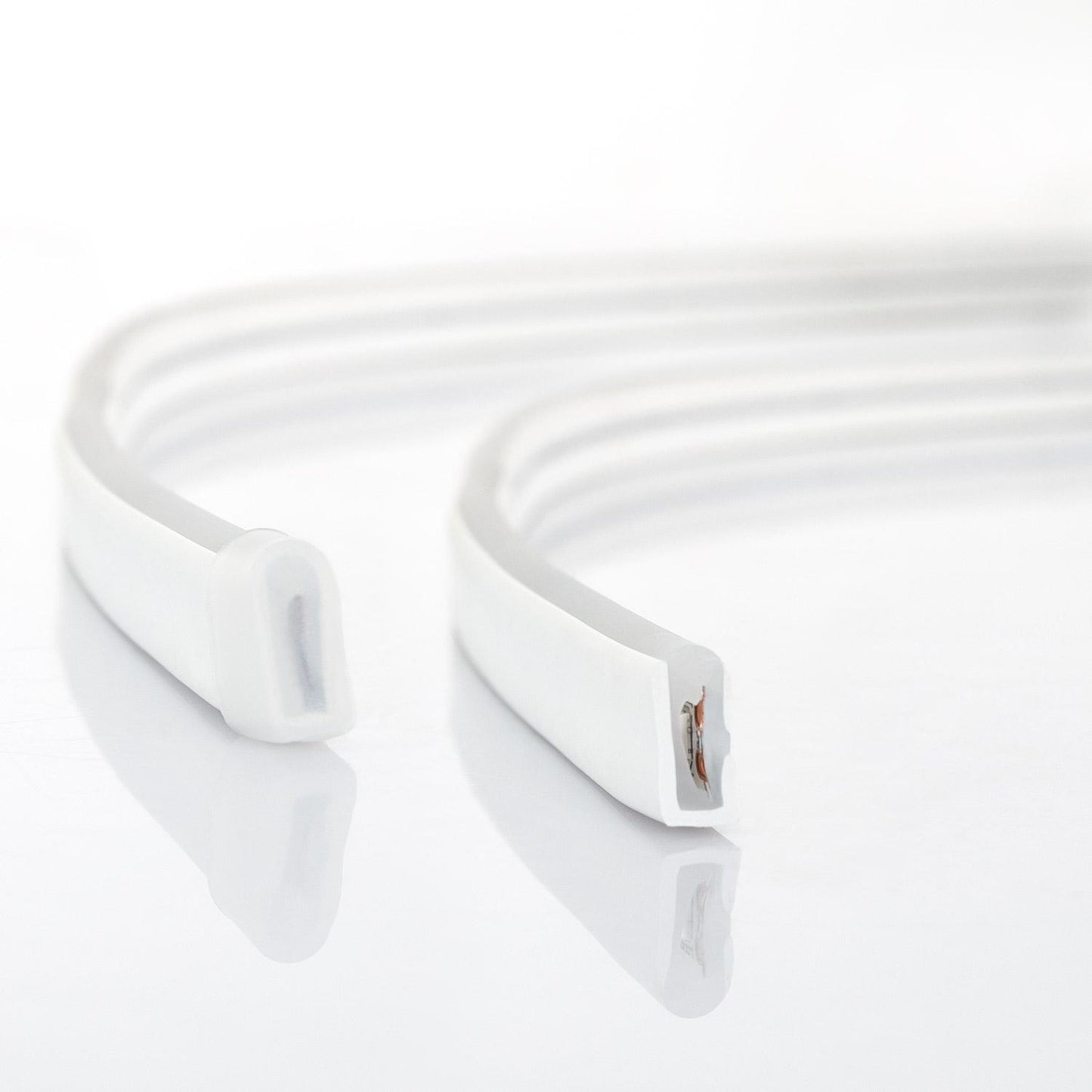 LED Neon-Hülle 48V 8W/m IP65 Dimmbar, alle 5 cm schneidbar