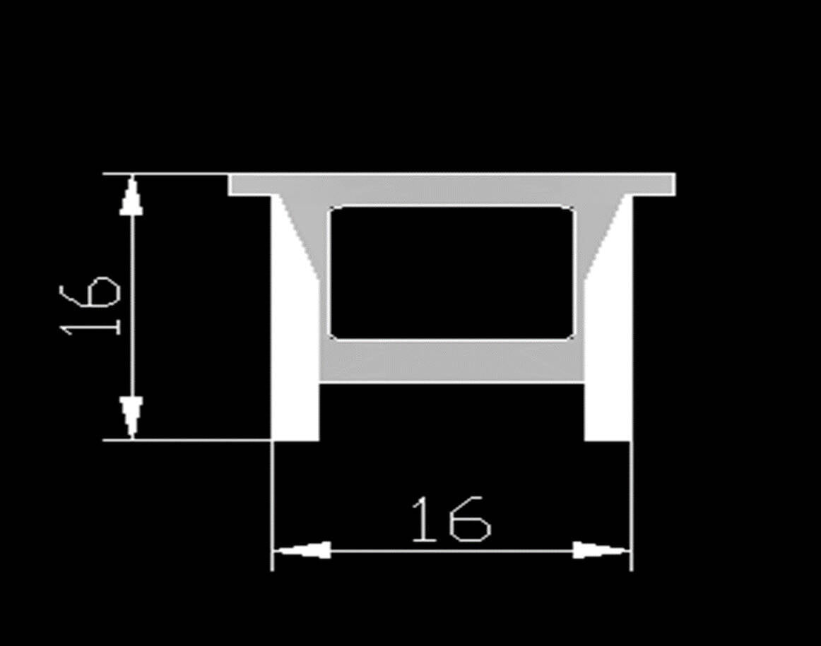 Tube Silicone LED Flex Encastrable 8-12 mm, Usage Extérieur