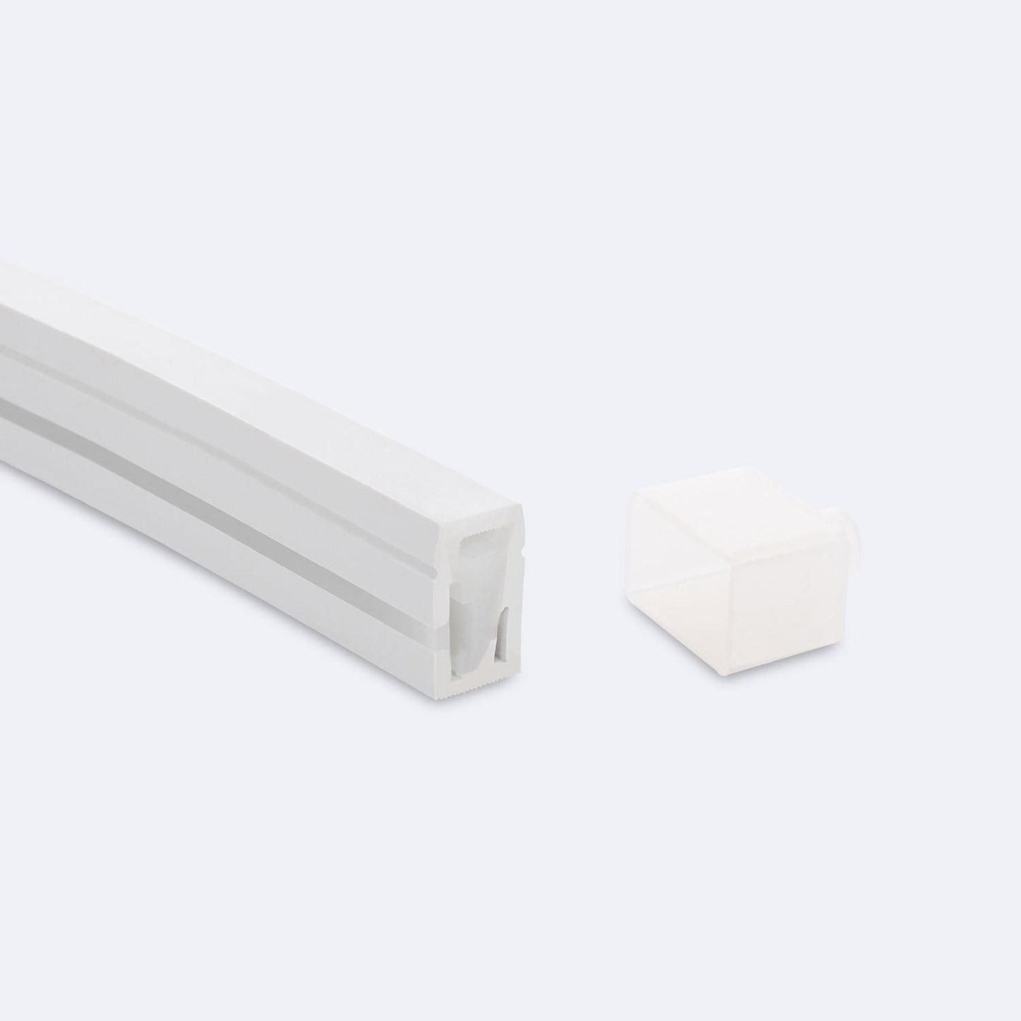 Tube Silicone LED Encastré pour Ruban 10 mm - Usage Intérieur