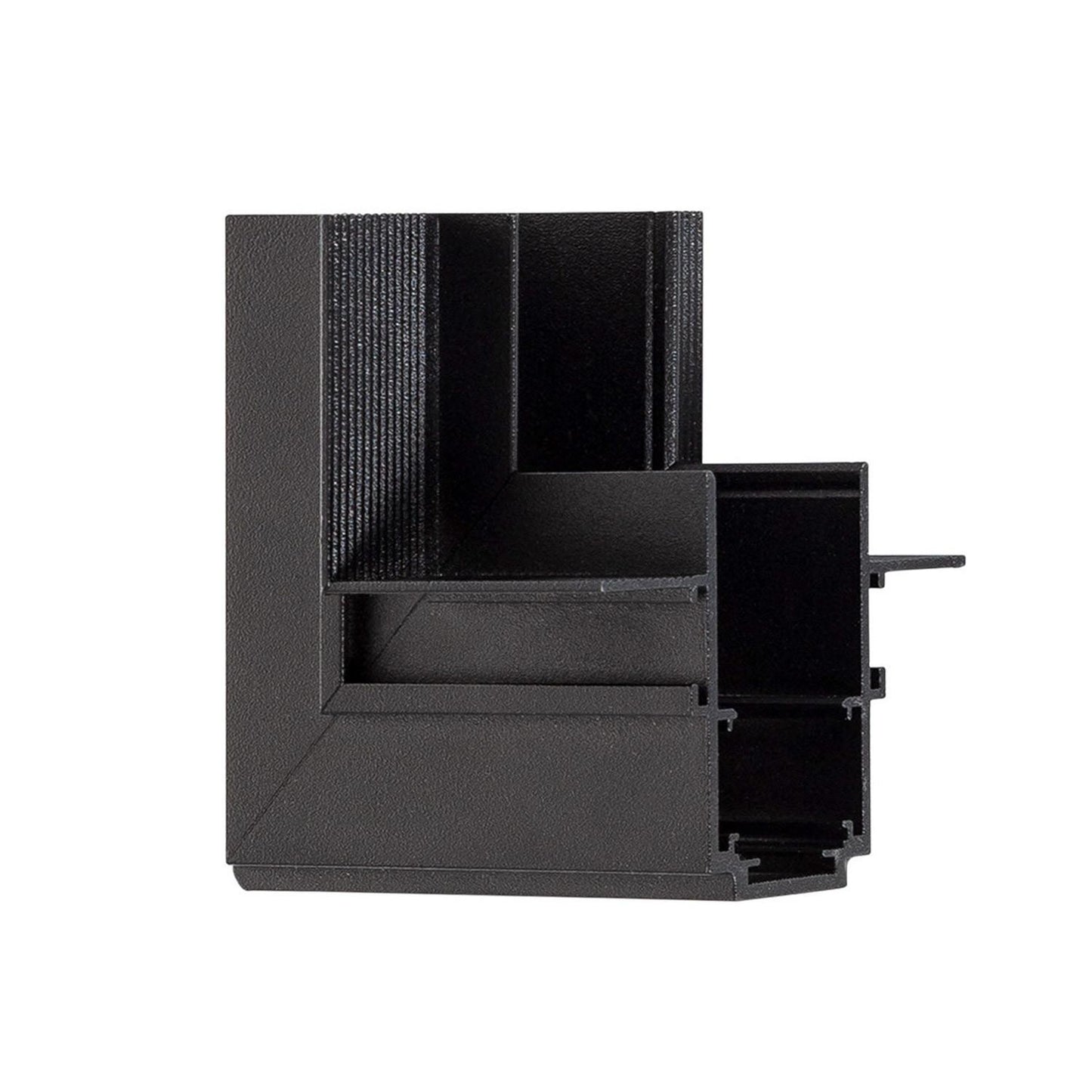 Raccord en T pour Rail Magnétique 20mm, Installation Encastrée, Noir