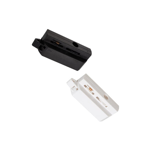 Adaptateur pour Rail Monophasé Noir, IP20, 220-240V, 6A