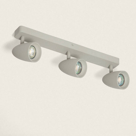Applique LED 3 Spots Orientables 15W IP20 en Aluminium