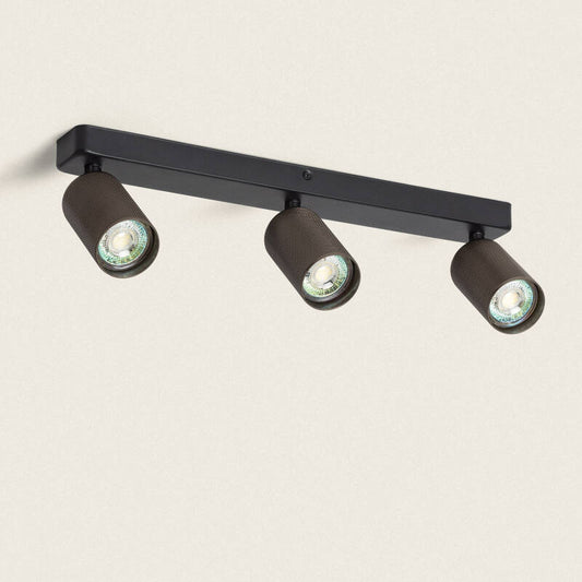 Applique Murale LED 3 Spots Orientable 20W IP20 en Aluminium