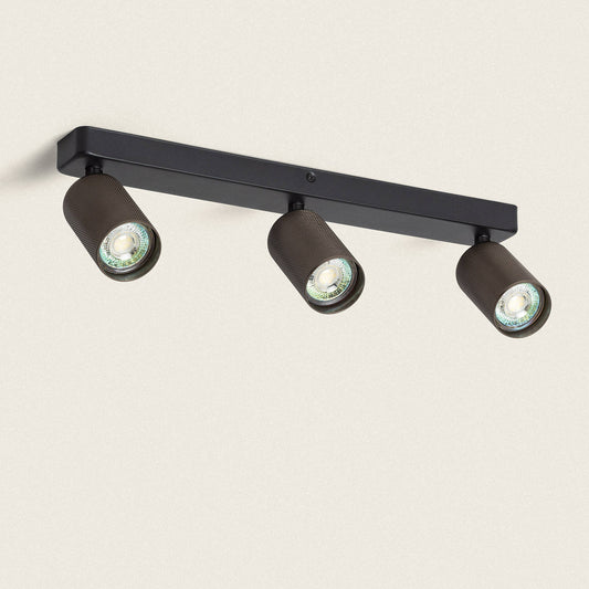 Applique Murale LED 3 Spots Orientable 20W IP20 en Aluminium