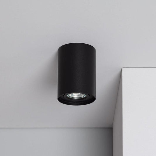 Plafonnier LED Noir Orientable 10W IP20 en Aluminium