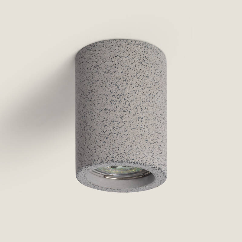 Plafonnier LED GU10 en Ciment 25W IP20 pour Intérieur